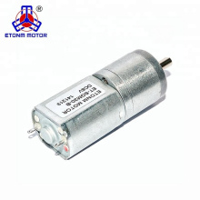 CW / CCW Laufender 12V DC brushed Getriebemotor ET-SGM20B benutzt für Schönheit und Gesundheitspflegegerät